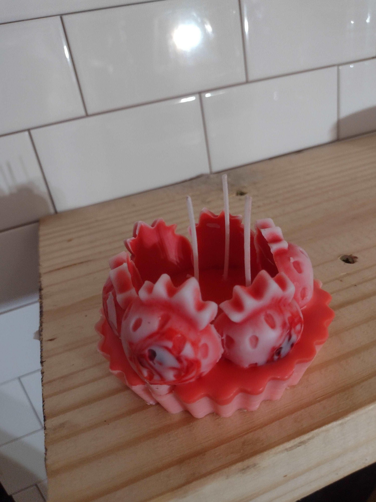 Sweet Slice Strawberry Candle - Scent Fushion