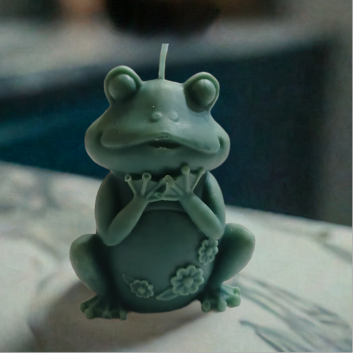 frog candles by scent fushion