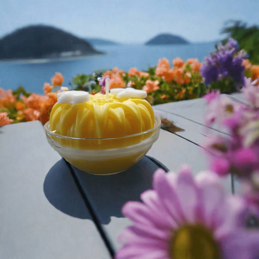 Handmade Sunflower Bee Candle - Scent Fushion