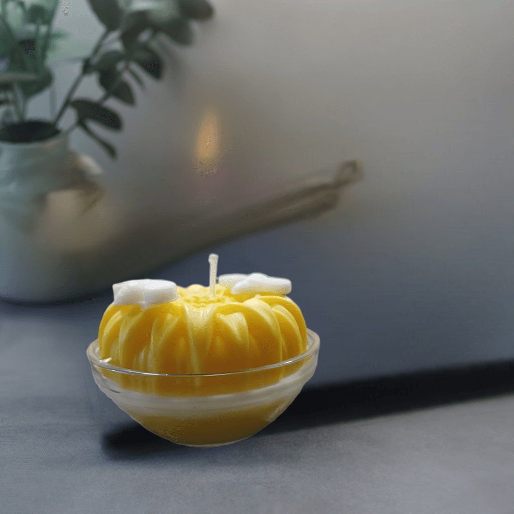 Handmade Sunflower Bee Candle - Scent Fushion