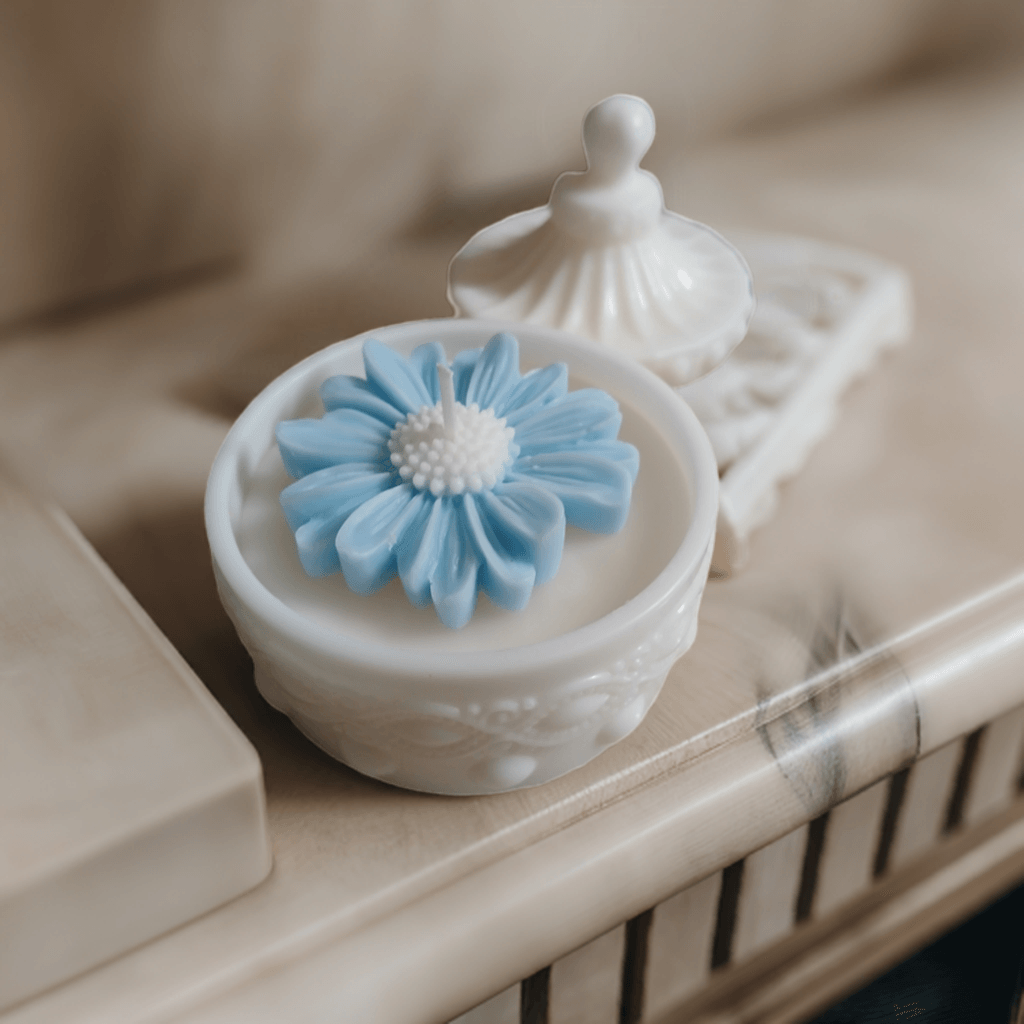 Natural Sunflower Soy Candle for Peaceful Evenings - Scent Fushion