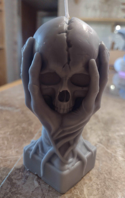 Dark Radiance Skull Candle - Scent Fushion