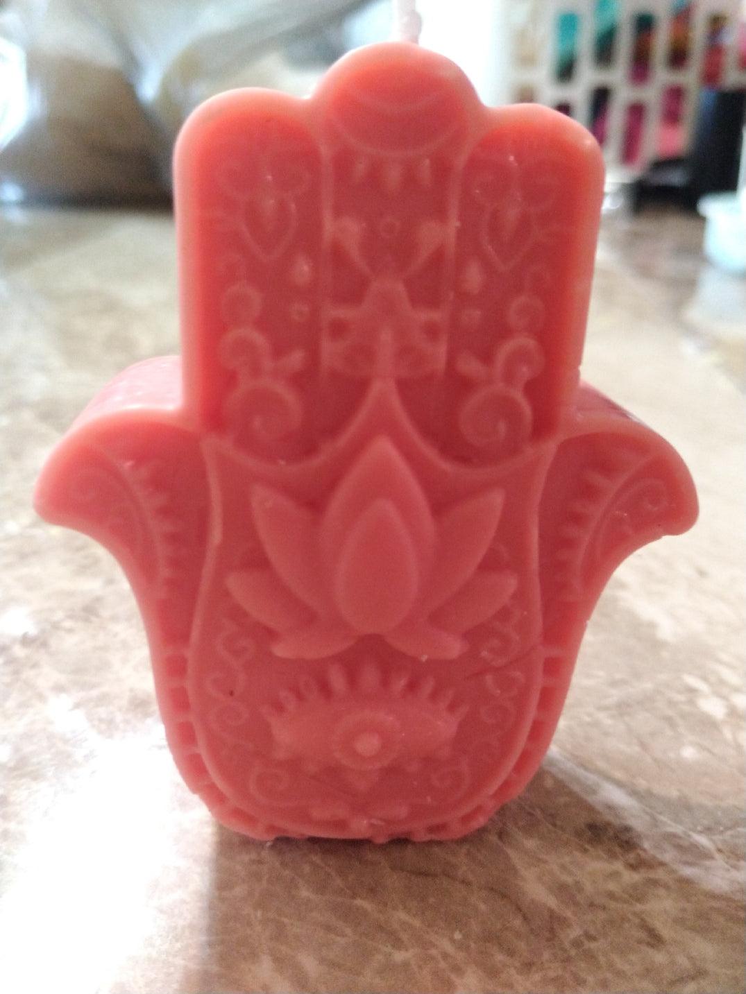 Hamsa Hand Candle Set of 2 - Scent Fushion