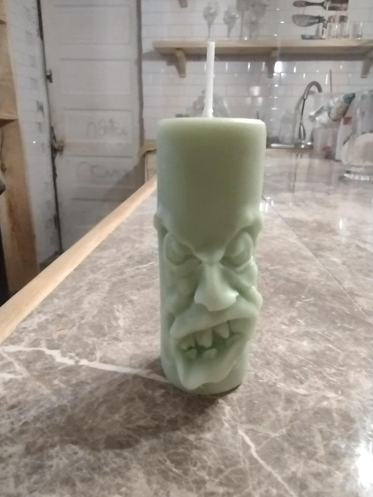 Monster Face Candle set of 4 - Scent Fushion