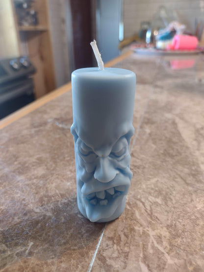 Monster Face Candle set of 4 - Scent Fushion
