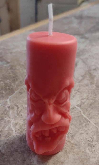 Monster Face Candle set of 4 - Scent Fushion