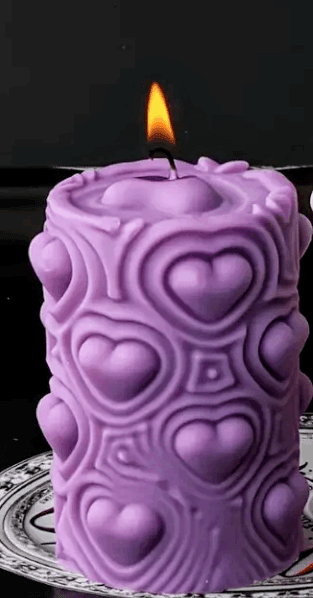 Love Potion Heart Candle - Scent Fushion