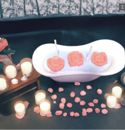Heart Shapes in Bath Candle - Scent Fushion
