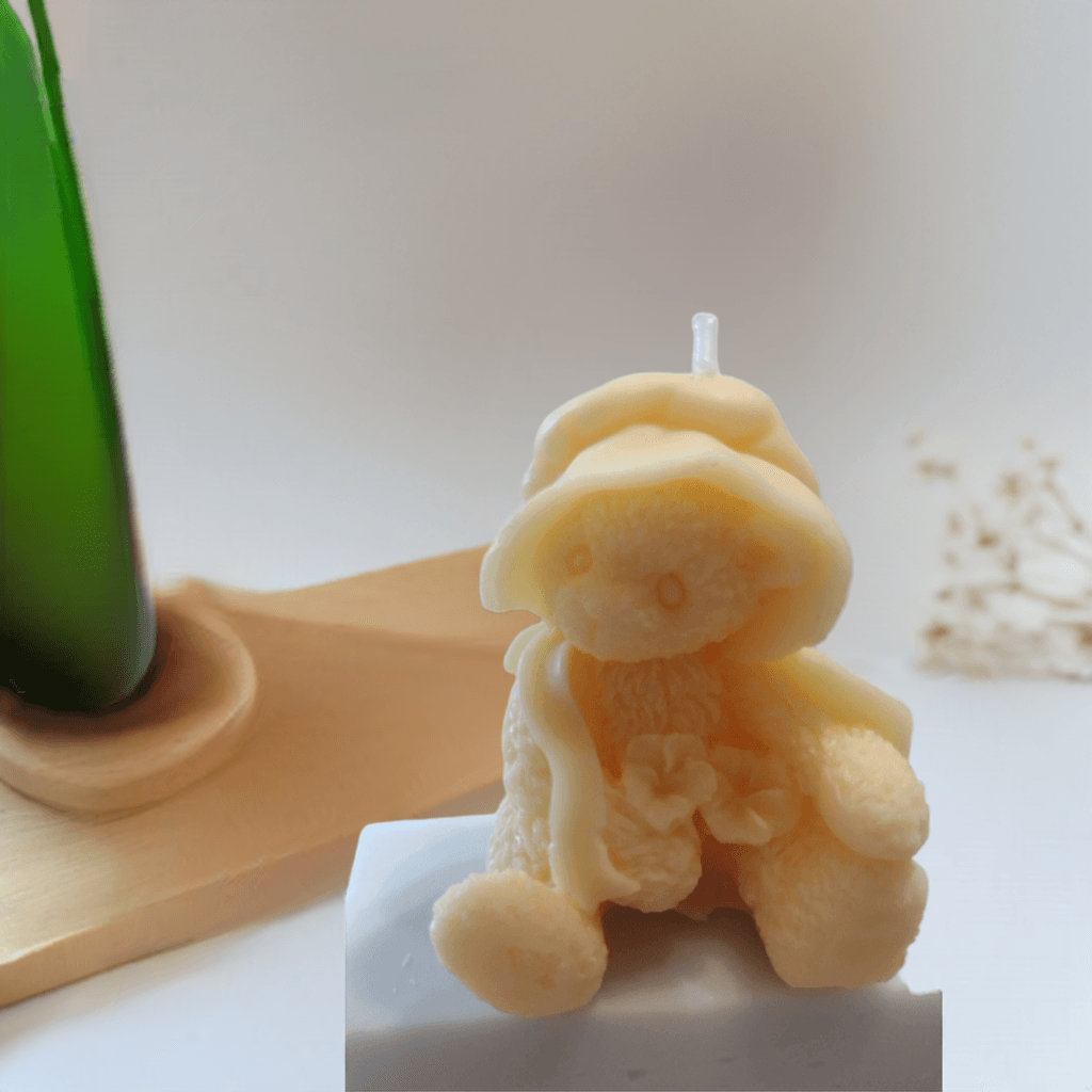 Tiny Bear Glow Candle set of 4 - Scent Fushion