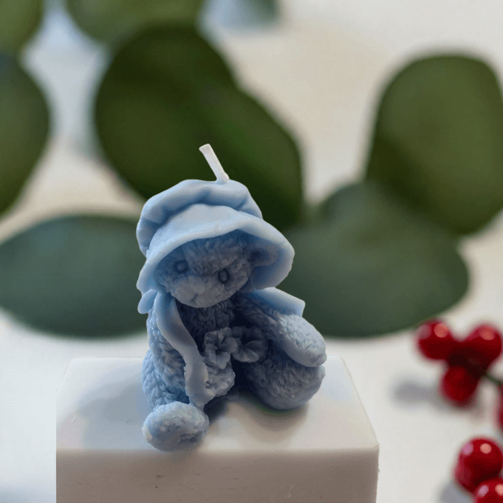 Tiny Bear Glow Candle set of 4 - Scent Fushion