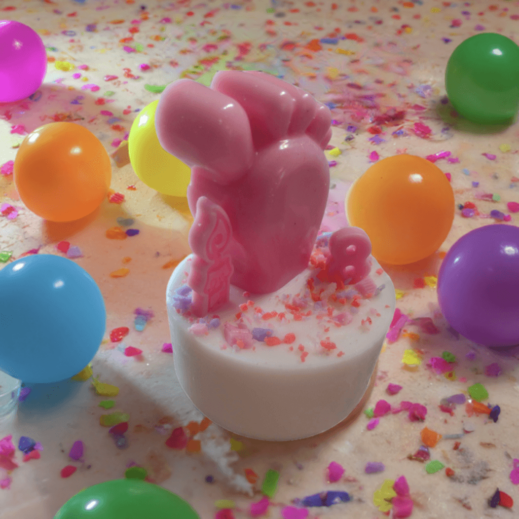 Tiny Toes Birthday Candle - Scent Fushion