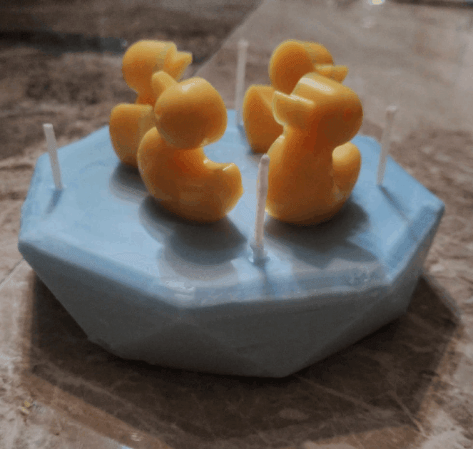 Ducks on Pond Candle - Scent Fushion