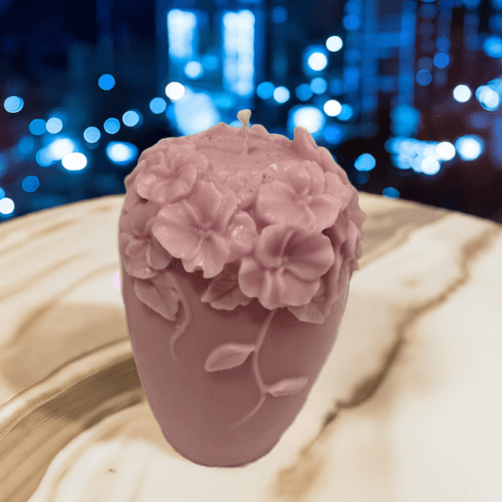 Rattan 3D Flower Candle - Scent Fushion