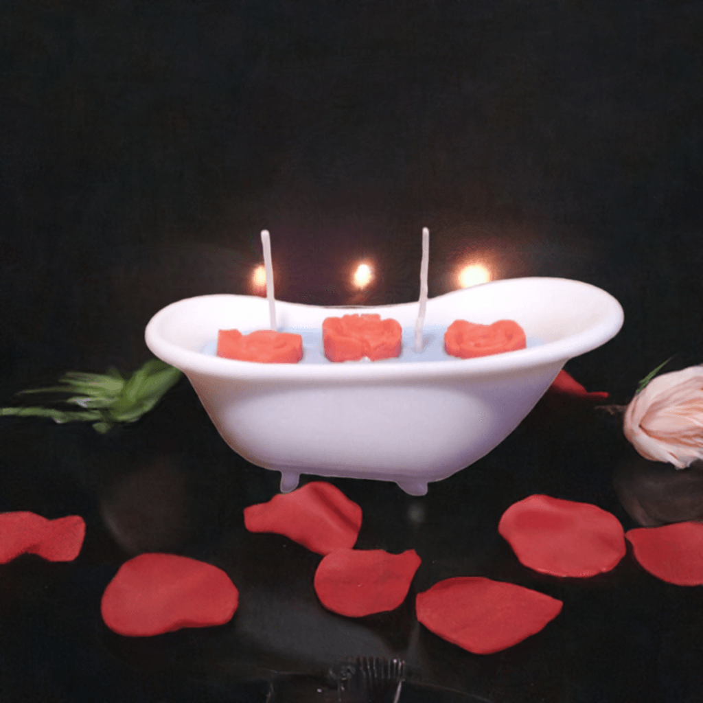 Heart Shapes in Bath Candle - Scent Fushion