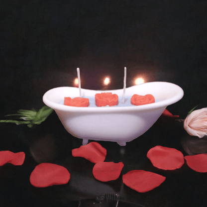 Heart Shapes in Bath Candle - Scent Fushion