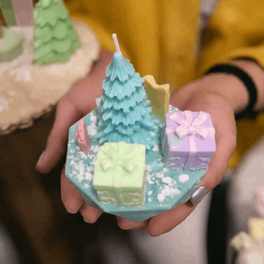 Holiday Gift Tree Candle - Scent Fushion