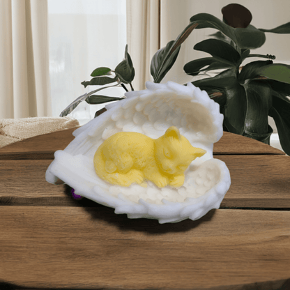 Heavenly Cat Angel Candle - Scent Fushion