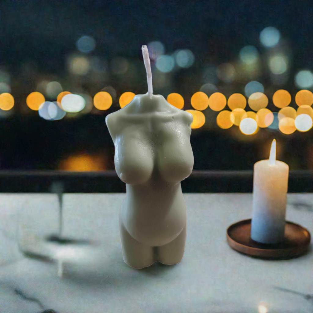 Scent Fushion Candles Mini Uterus Shaped Candle for Pregnant Women – Eco-friendly soy wax candle for expecting mothers