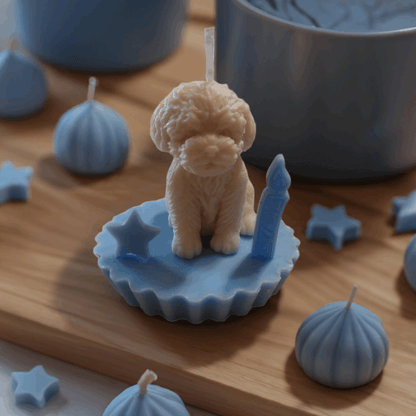 Paw-some Dog Birthday Candle - Scent Fushion