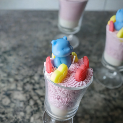 Luxury Whimsy Bears Wild Berry Cheesecake Candle – Sweet Berry and Cheesecake Scent