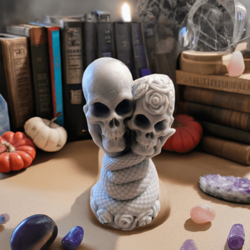 Skull Serpent’s Embrace Candle - Scent Fushion