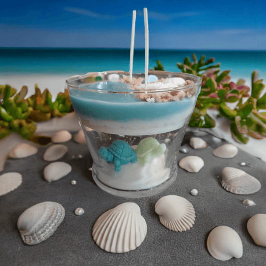Ocean Turtle Candle - Scent Fushion