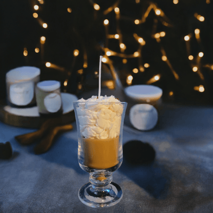 Handmade Cozy Hot Cocoa Soy Candle - Scent Fushion