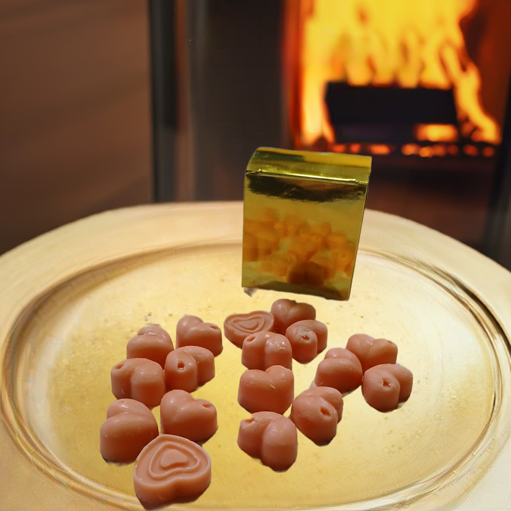 Appalachian-inspired Cinnamon Heart Wax Tarts for a Cozy Home Ambiance