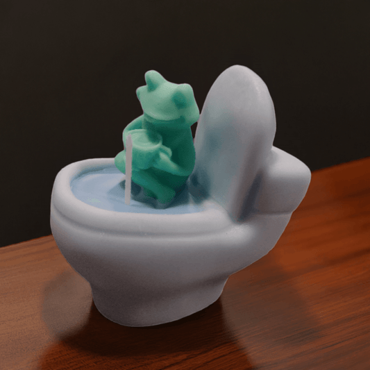 Funny Frog Toilet Candle - Scent Fushion