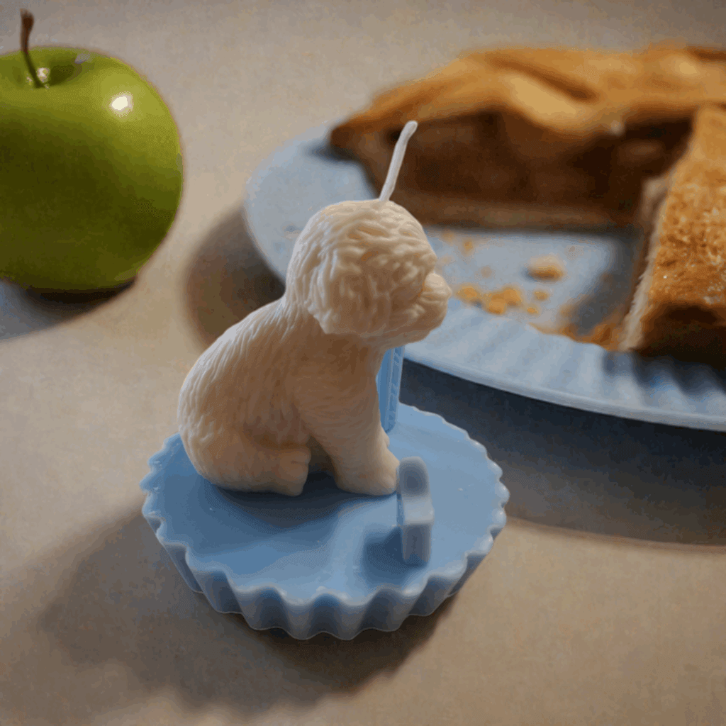 Paw-some Dog Birthday Candle - Scent Fushion