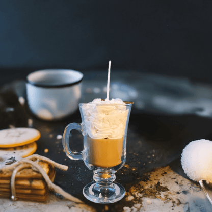 Handmade Cozy Hot Cocoa Soy Candle - Scent Fushion